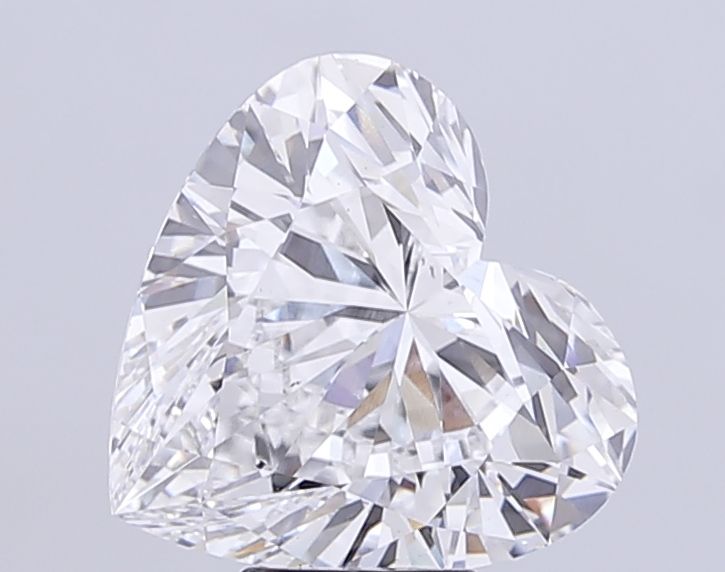 Lab-Grown Heart Diamond - 8.02 Carats, E Color, VS1 Clarity - Certified by IGI - Report Number: LG702546498