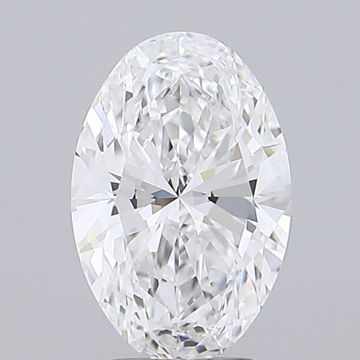 Lab-Grown Oval Diamond - 2.51 Carats, D Color, VVS2 Clarity - Certified by IGI - Report Number: LG700507775