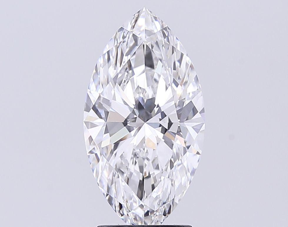 Lab-Grown Marquise Diamond - 3.0 Carats, F Color, VVS2 Clarity - Certified by IGI - Report Number: LG713510914