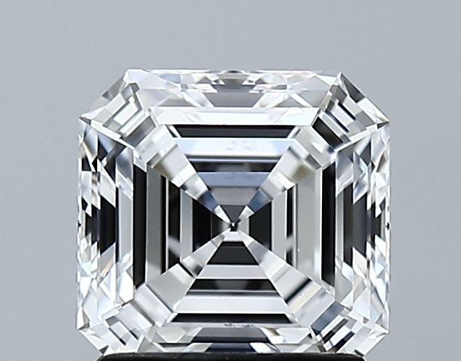 Lab-Grown Asscher Diamond - 1.61 Carats, D Color, VS1 Clarity - Certified by GIA - Report Number: 2235438798