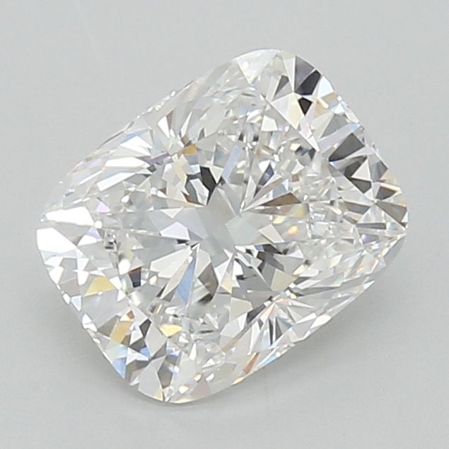 Lab-Grown Cushion Diamond - 2.53 Carats, D Color, VVS2 Clarity - Certified by IGI - Report Number: LG637444271