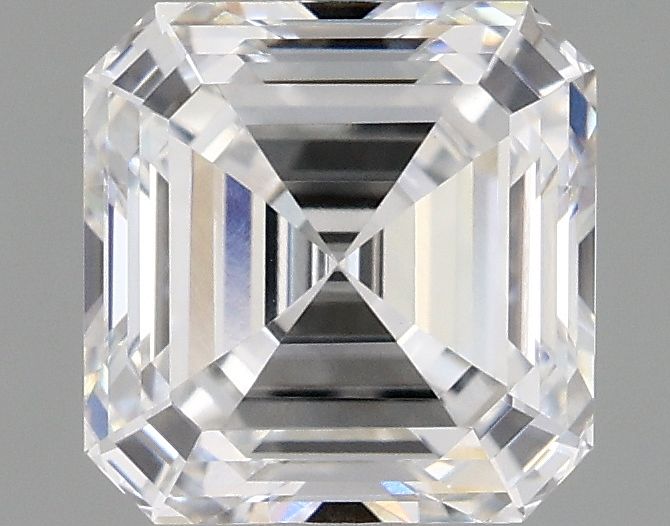 Lab-Grown Asscher Diamond - 1.1 Carats, D Color, VVS2 Clarity - Certified by IGI - Report Number: LG685587106