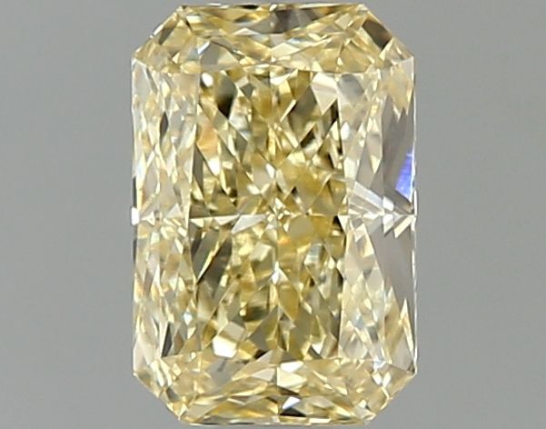 Lab-Grown Radiant Diamond - 1.0 Carats, Fancy Yellow Color, VVS2 Clarity - Certified by IGI - Report Number: LG663405850