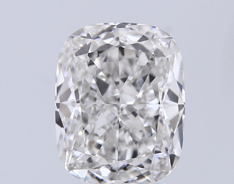 Lab-Grown Cushion Diamond - 3.09 Carats, F Color, VVS2 Clarity - Certified by IGI - Report Number: LG675599482