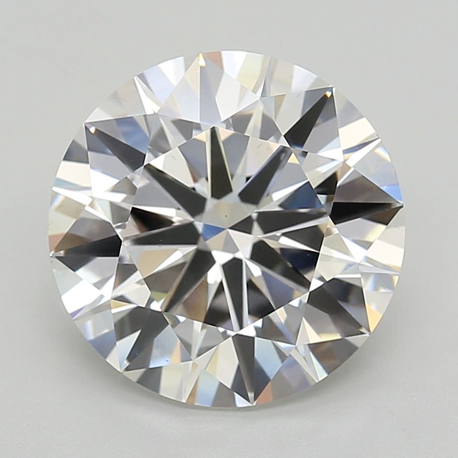 Lab-Grown Round Diamond - 8.05 Carats, F Color, VS1 Clarity - Certified by IGI - Report Number: LG670487174