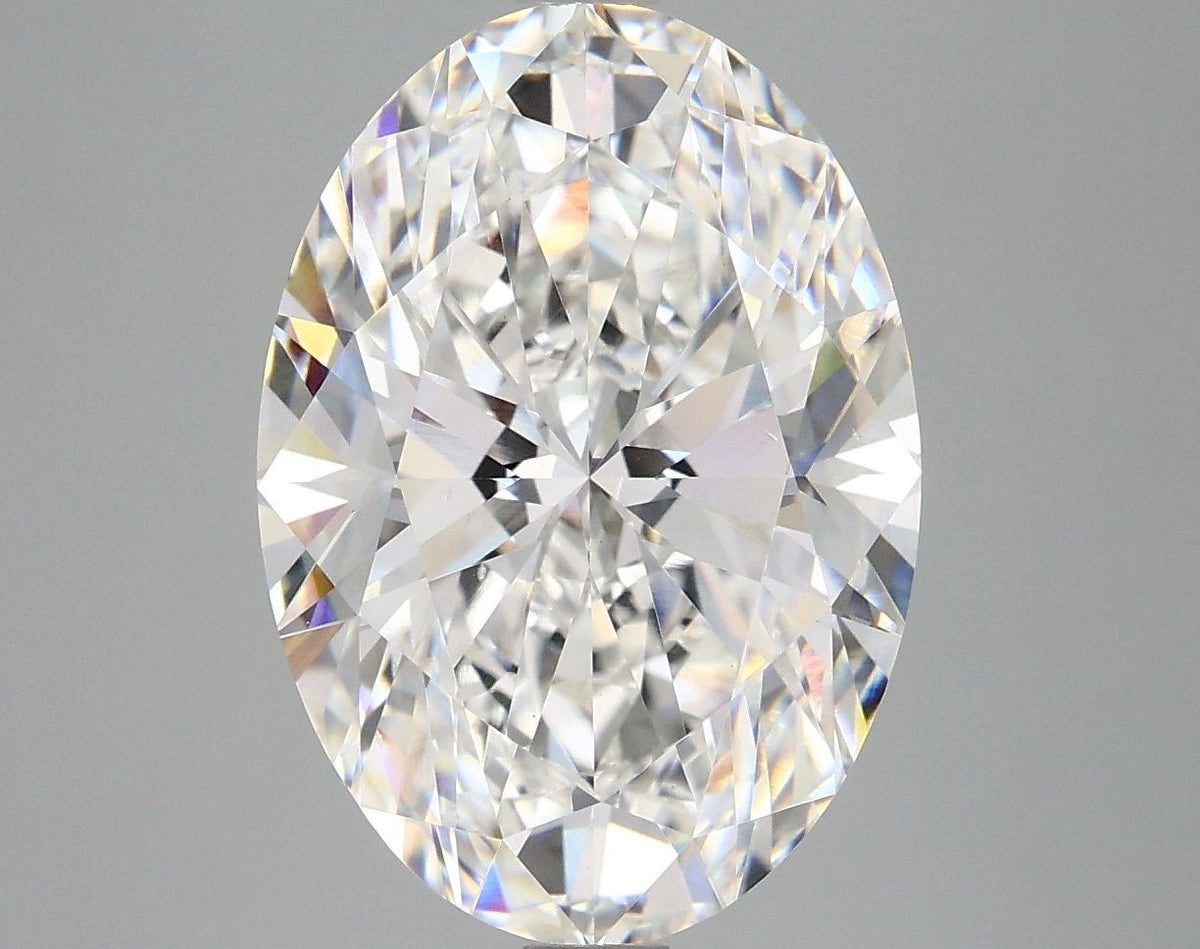 Lab-Grown Oval Diamond - 6.04 Carats, E Color, VS2 Clarity - Certified by IGI - Report Number: LG680548500