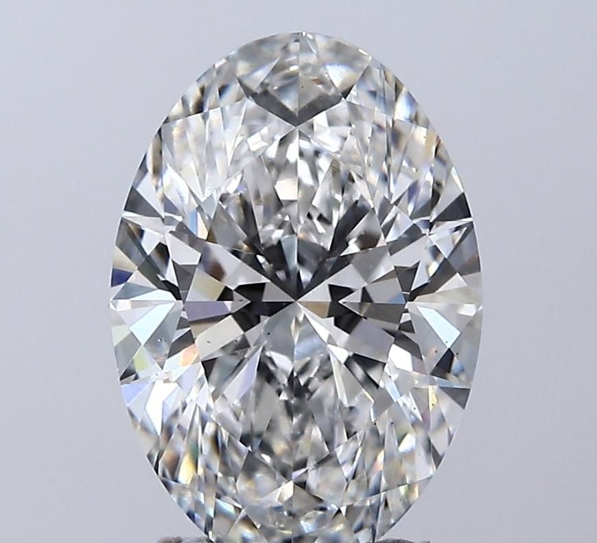 Lab-Grown Oval Diamond - 3.08 Carats, E Color, VS2 Clarity - Certified by IGI - Report Number: LG715534469
