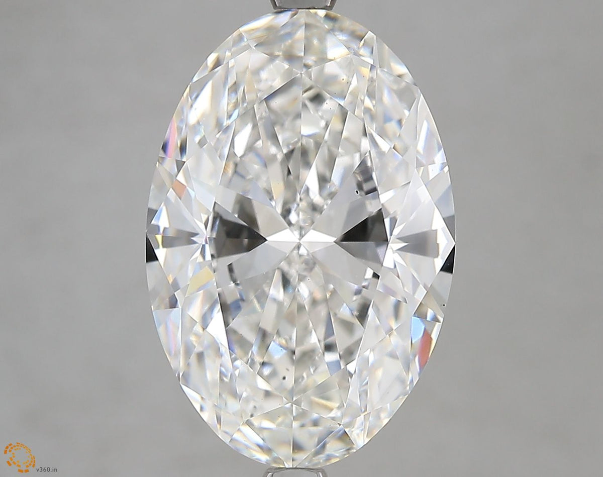 Lab-Grown Oval Diamond - 6.01 Carats, F Color, VS2 Clarity - Certified by IGI - Report Number: LG681571442