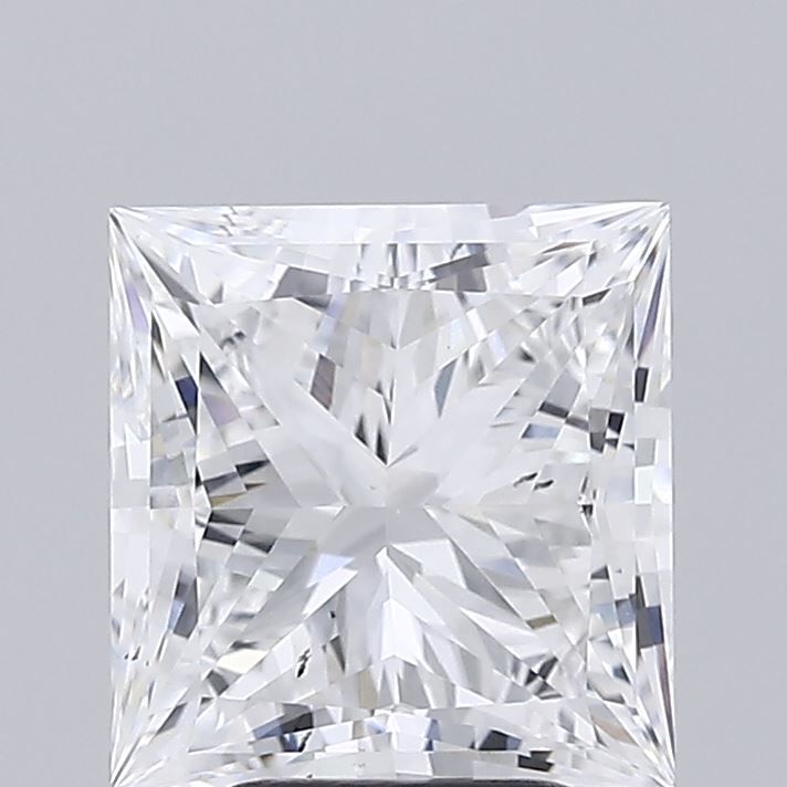Lab-Grown Cushion Diamond - 1.53 Carats, Fancy Vivid Blue Color, VS1 Clarity - Certified by IGI - Report Number: LG674511584