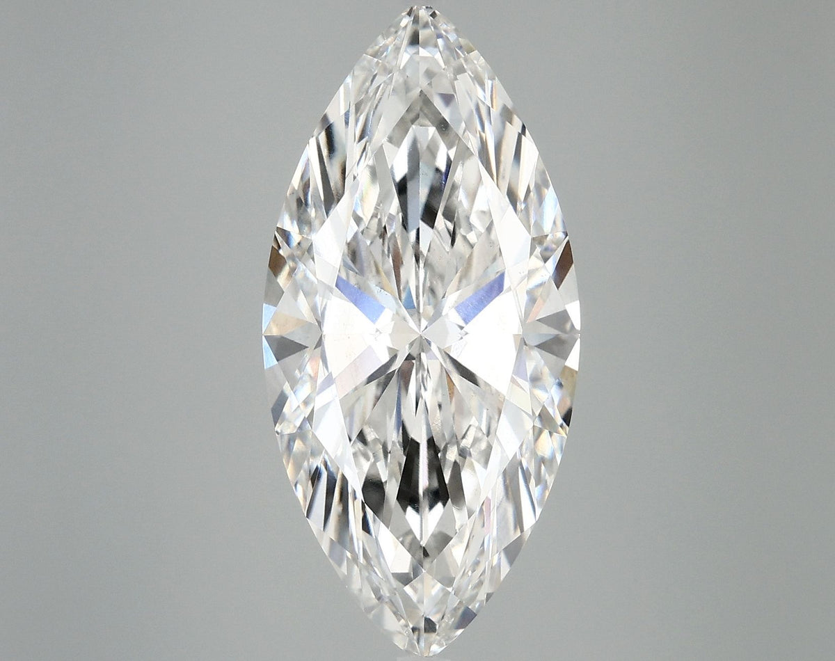 Lab-Grown Marquise Diamond - 5.62 Carats, F Color, VS2 Clarity - Certified by IGI - Report Number: LG691525243