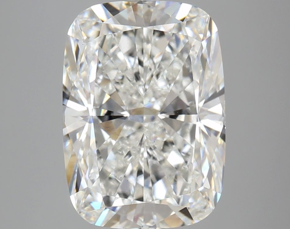 Lab-Grown Cushion Diamond - 5.06 Carats, F Color, VS1 Clarity - Certified by IGI - Report Number: LG652455381