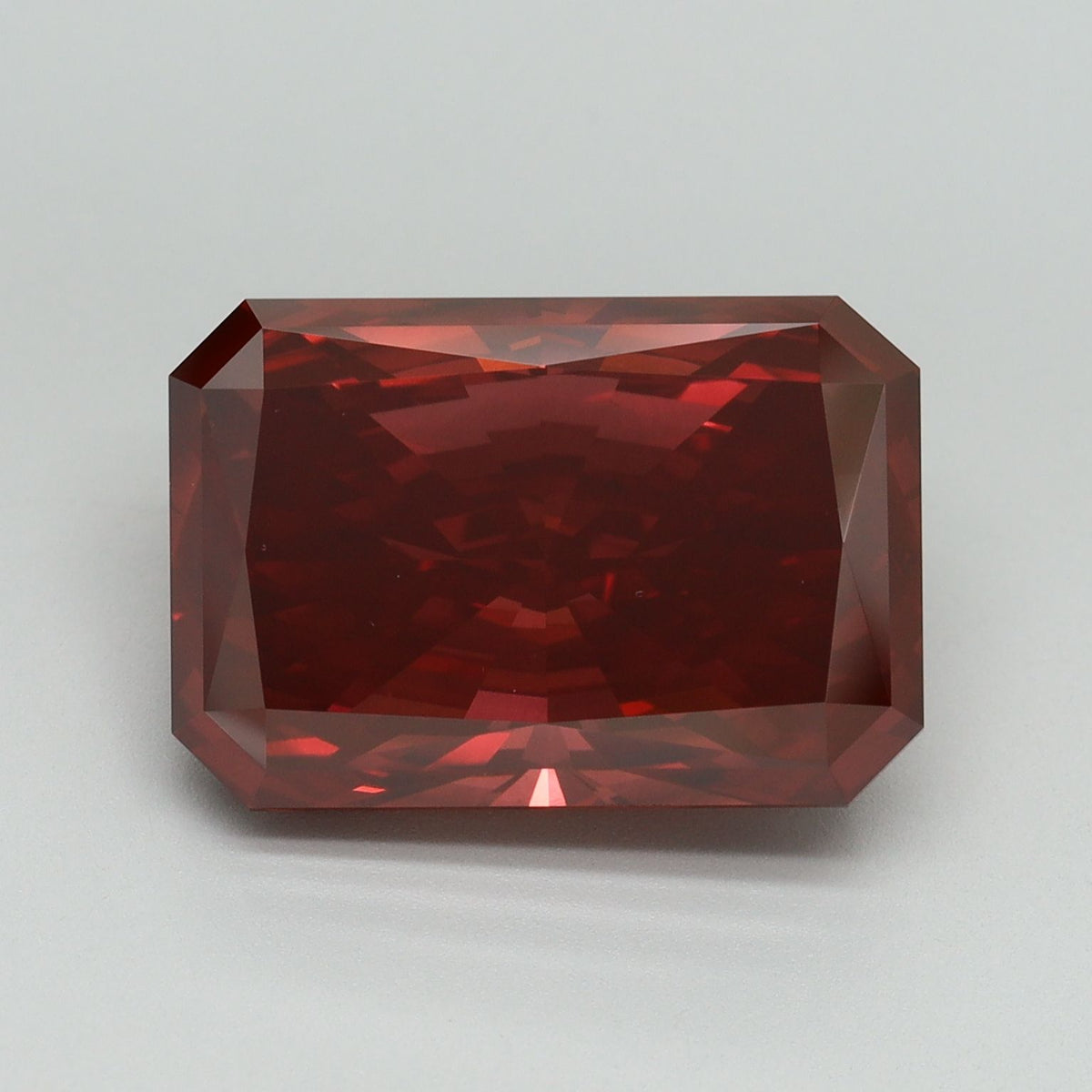 Lab-Grown Radiant Diamond - 8.38 Carats, Fancy Deep Pink Color, VS1 Clarity - Certified by IGI - Report Number: LG649494496