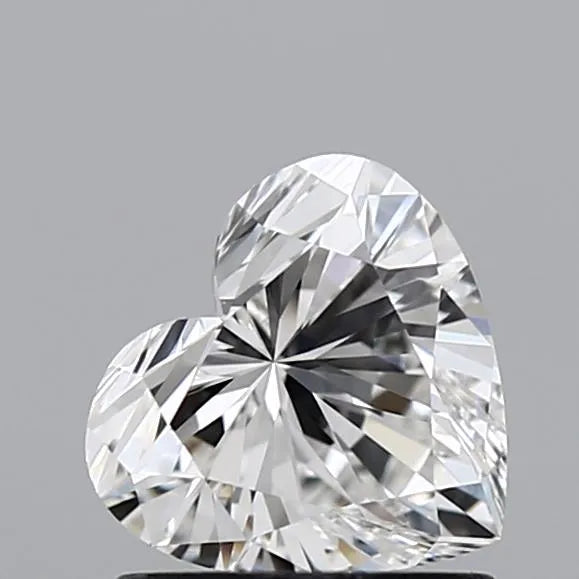 Lab-Grown Heart Diamond - 1.02 Carats, F Color, VVS2 Clarity - Sustainable Luxury and Dazzling Brilliance-IGI·Certified