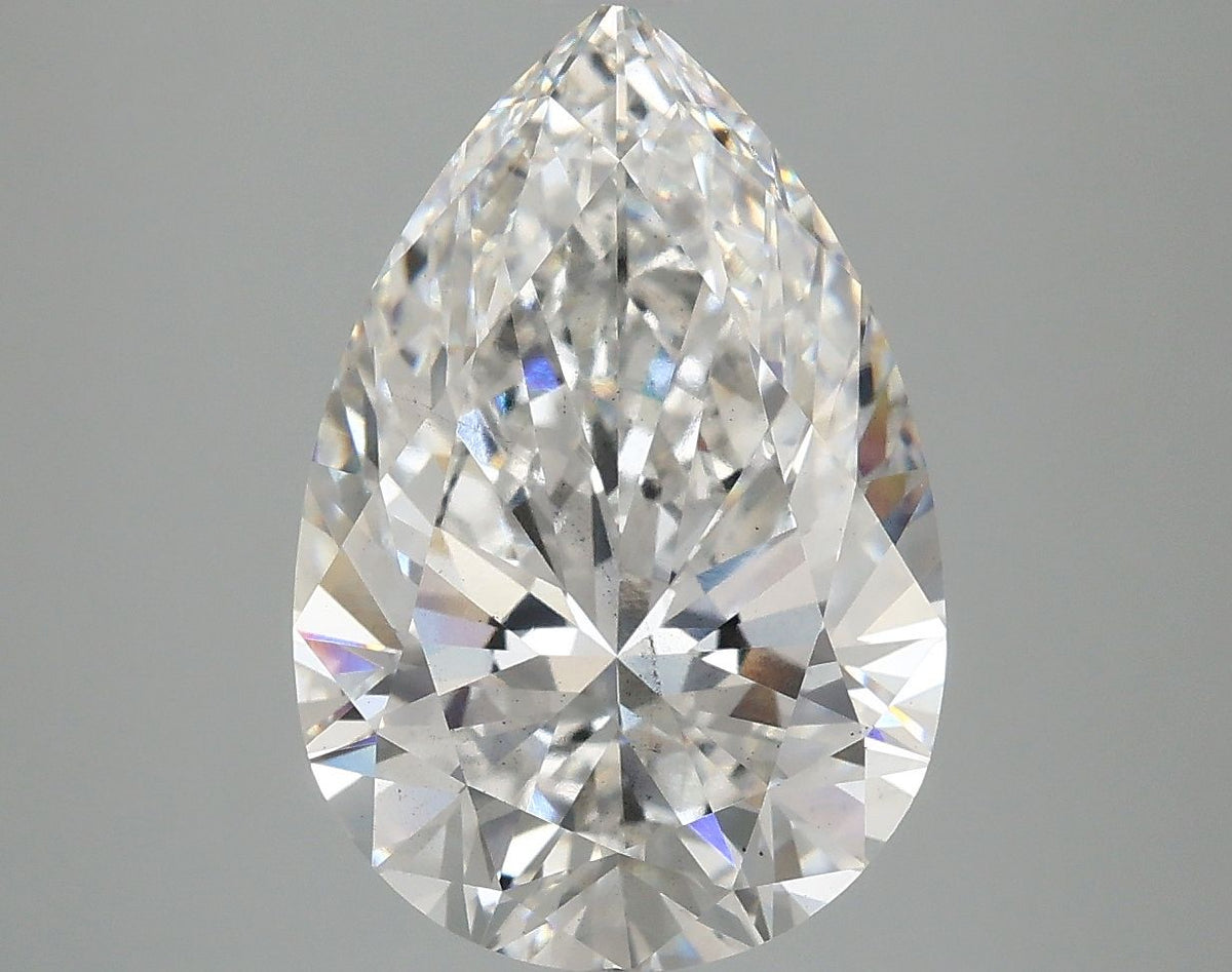 Lab-Grown Pear Diamond - 5.09 Carats, F Color, VS2 Clarity - Certified by IGI - Report Number: LG669412901