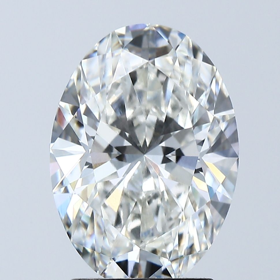 Lab-Grown Oval Diamond - 2.54 Carats, F Color, VVS2 Clarity - Certified by IGI - Report Number: LG683538224