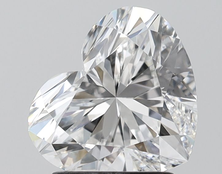 Lab-Grown Heart Diamond - 2.04 Carats, F Color, VVS2 Clarity - Certified by IGI - Report Number: LG680542497