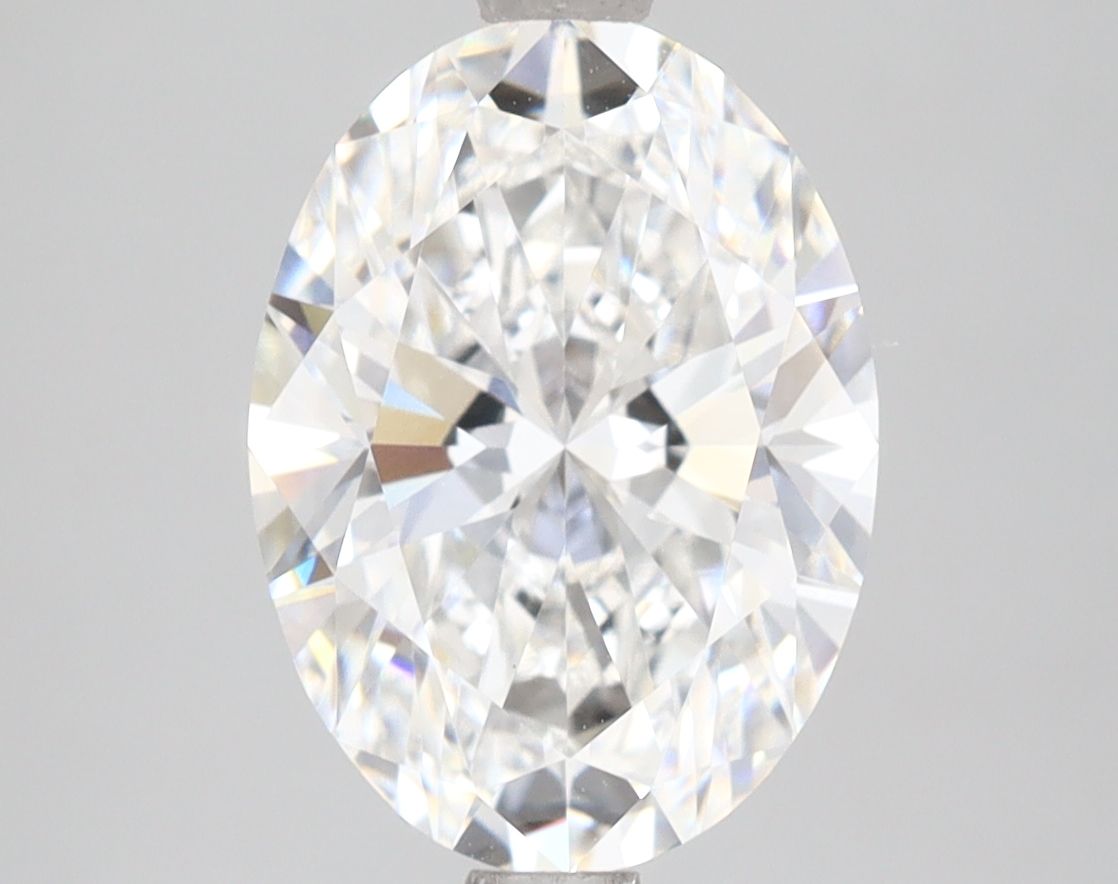 Lab-Grown Oval Diamond - 3.5 Carats, E Color, VVS2 Clarity - Certified by IGI - Report Number: LG644435593