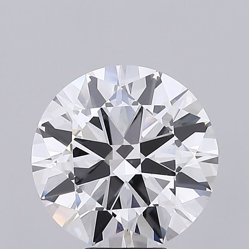Lab-Grown Round Diamond - 7.01 Carats, E Color, VS1 Clarity - Certified by IGI - Report Number: LG692540690