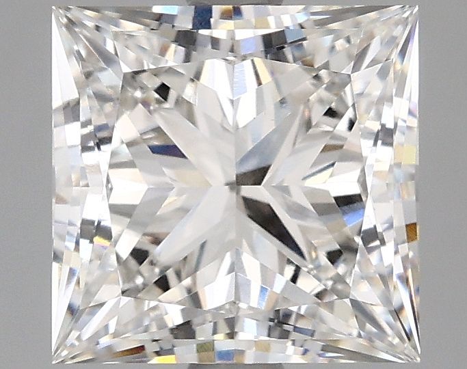 Lab-Grown Princess Diamond - 2.96 Carats, F Color, VS1 Clarity - Certified by IGI - Report Number: LG648427726