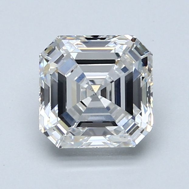 Lab-Grown Asscher Diamond - 1.72 Carats, F Color, VS1 Clarity - Certified by GIA - Report Number: 2487620141