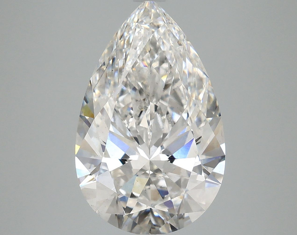Lab-Grown Pear Diamond - 4.78 Carats, F Color, VS2 Clarity - Certified by IGI - Report Number: LG670424049