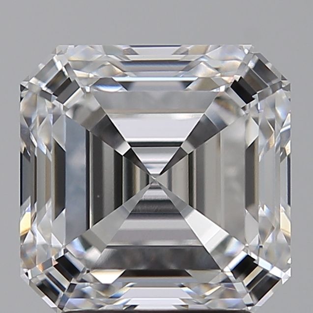 Lab-Grown Asscher Diamond - 3.0 Carats, D Color, VVS2 Clarity - Certified by GIA - Report Number: 1518638244