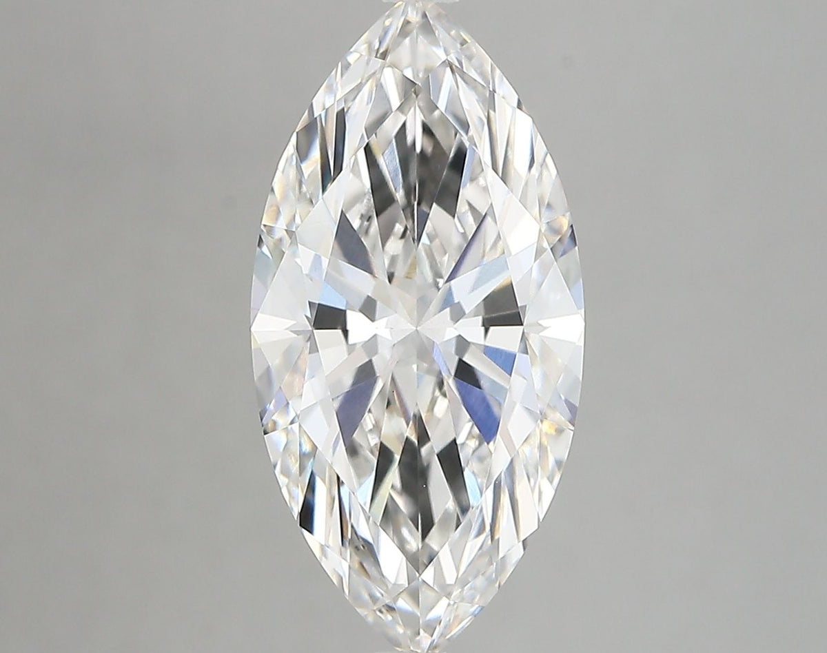 Lab-Grown Marquise Diamond - 4.02 Carats, F Color, VVS2 Clarity - Certified by IGI - Report Number: LG662480817