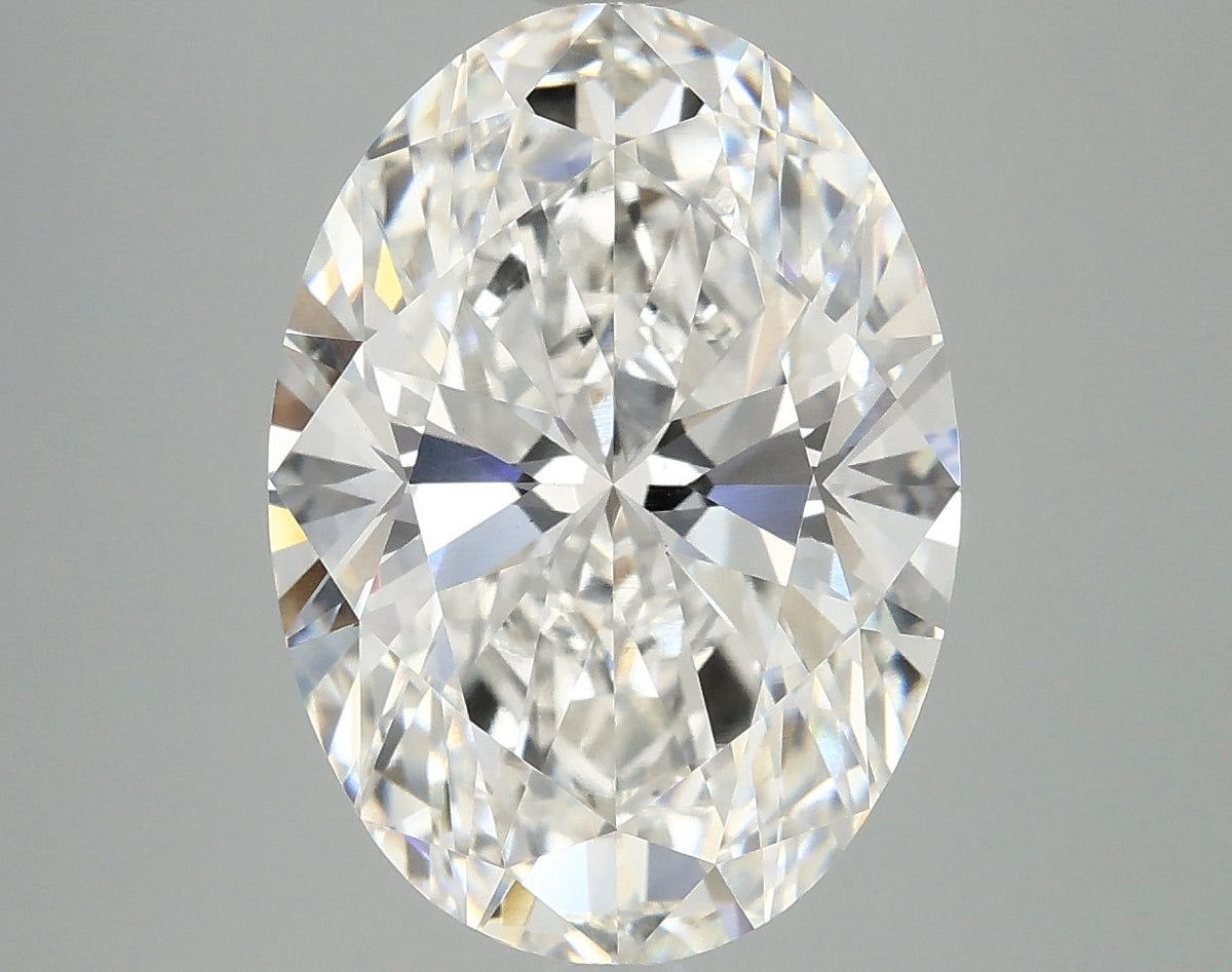 Lab-Grown Oval Diamond - 6.05 Carats, F Color, VS1 Clarity - Certified by IGI - Report Number: LG689591741