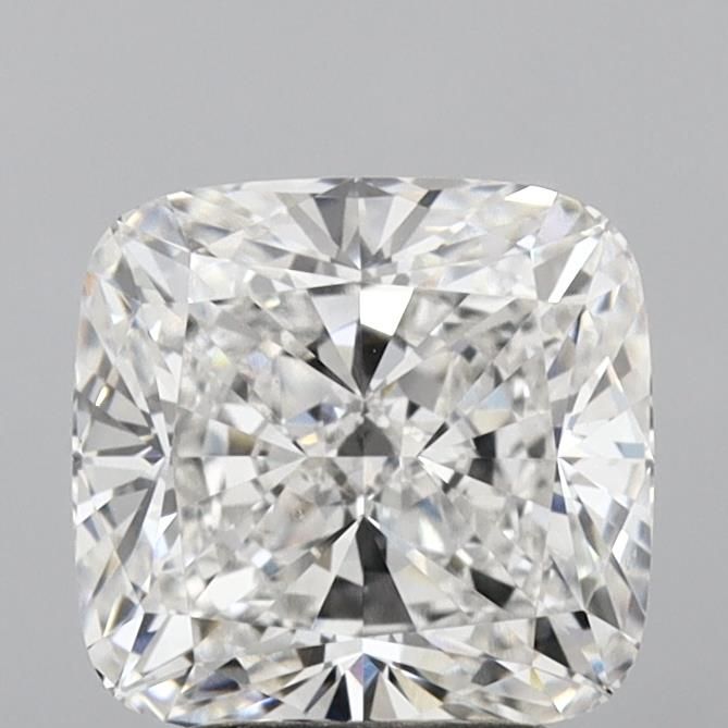 Lab-Grown Cushion Diamond - 3.01 Carats, F Color, VVS2 Clarity - Certified by IGI - Report Number: LG673412629