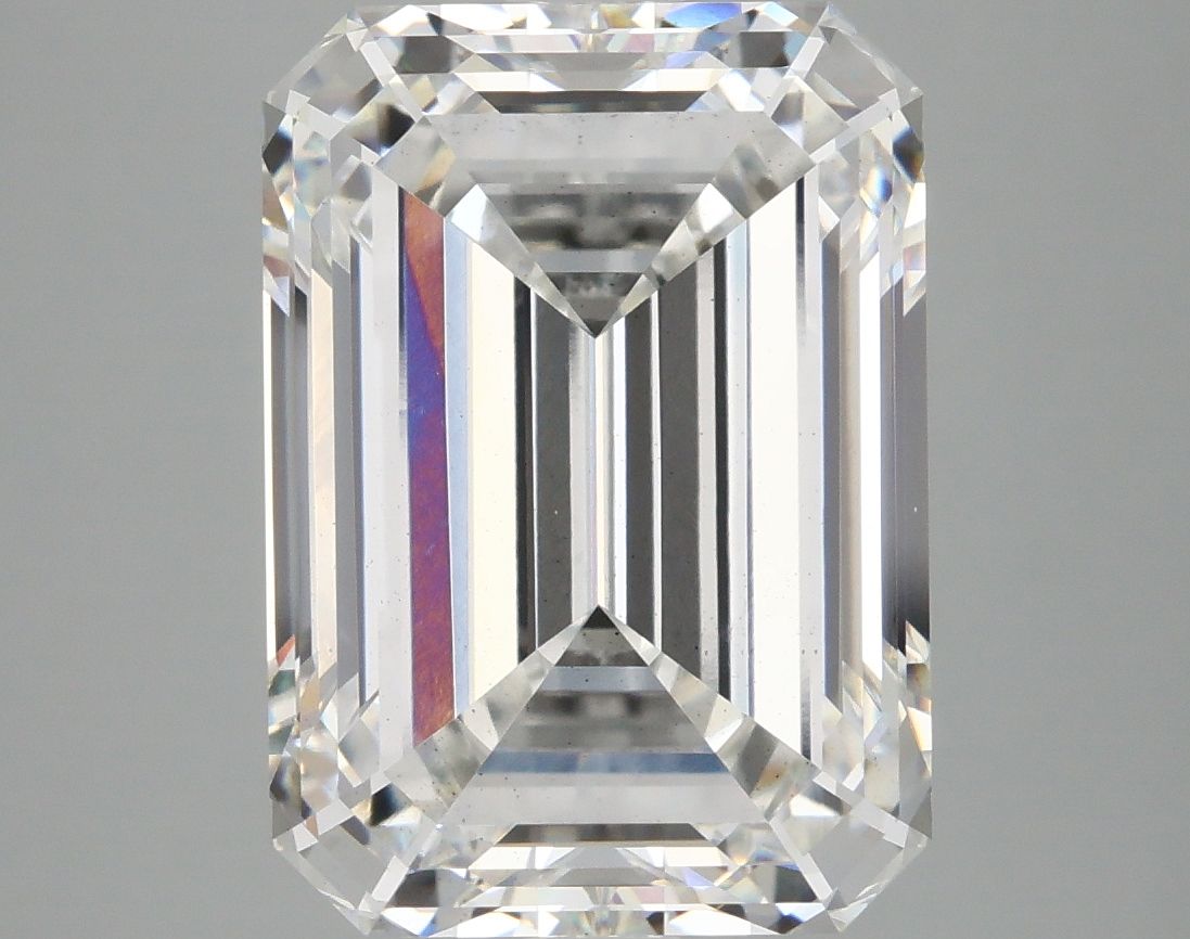 Lab-Grown Emerald Diamond - 7.08 Carats, F Color, VS2 Clarity - Certified by IGI - Report Number: LG667431339