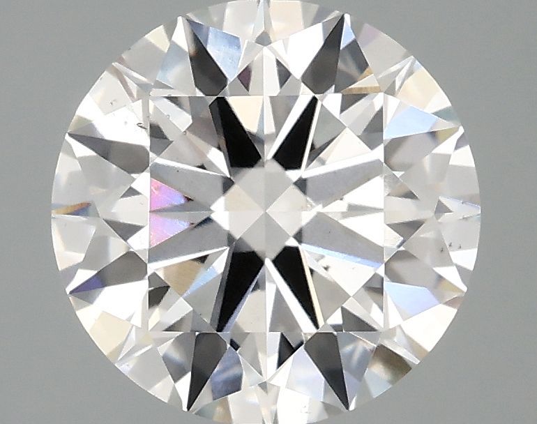 Lab-Grown Round Diamond - 2.96 Carats, F Color, VS2 Clarity - Certified by IGI - Report Number: LG707520833