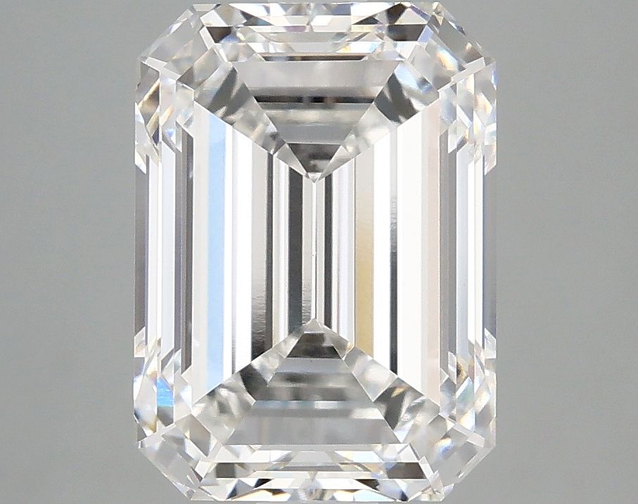 Lab-Grown Emerald Diamond - 4.07 Carats, F Color, VVS2 Clarity - Certified by IGI - Report Number: LG678542536