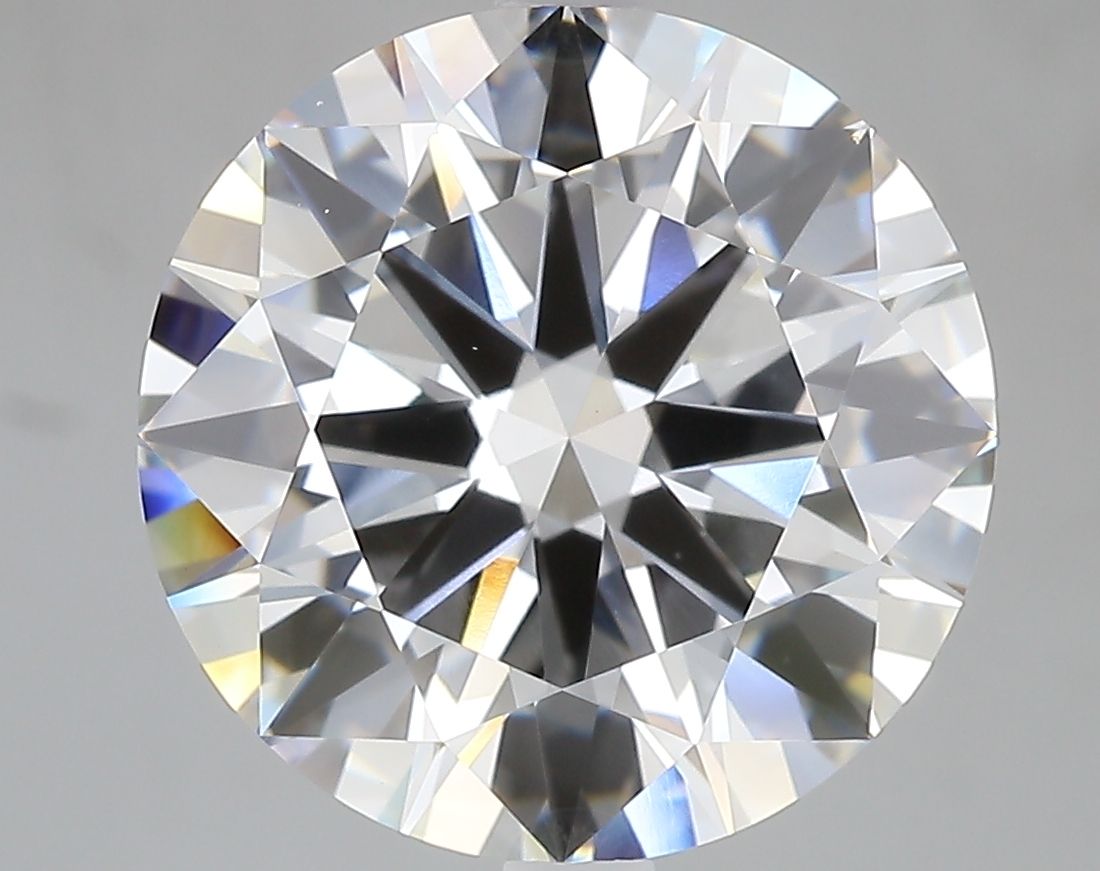 Lab-Grown Round Diamond - 7.01 Carats, E Color, VVS2 Clarity - Certified by IGI - Report Number: LG710561708