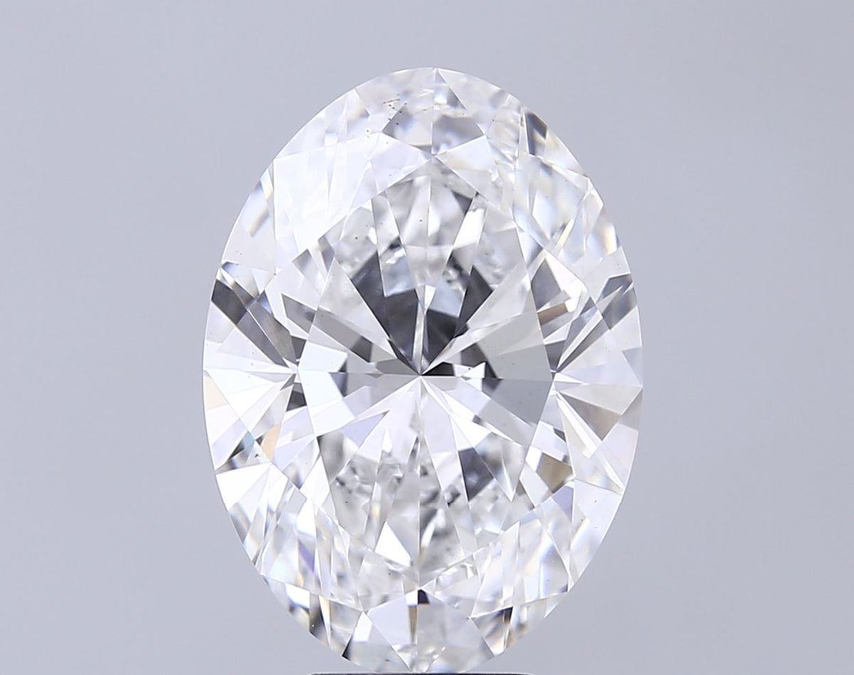 Lab-Grown Oval Diamond - 8.04 Carats, E Color, VS1 Clarity - Certified by IGI - Report Number: LG691559314