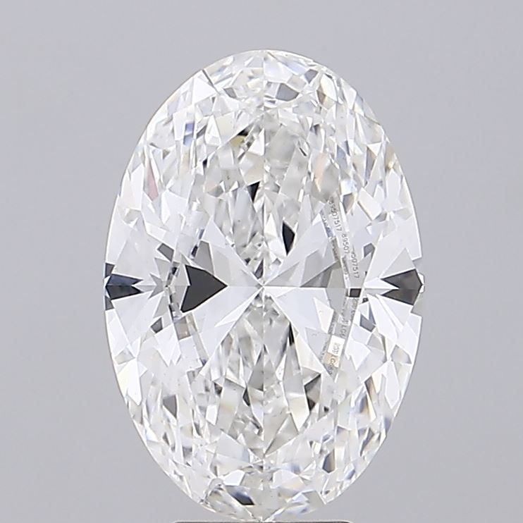 Lab-Grown Oval Diamond - 7.03 Carats, E Color, VS1 Clarity - Certified by IGI - Report Number: LG689507517