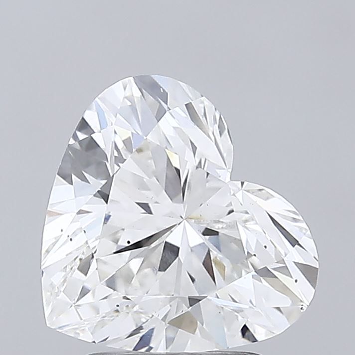 Lab-Grown Heart Diamond - 3.01 Carats, E Color, VS2 Clarity - Certified by IGI - Report Number: LG713534010