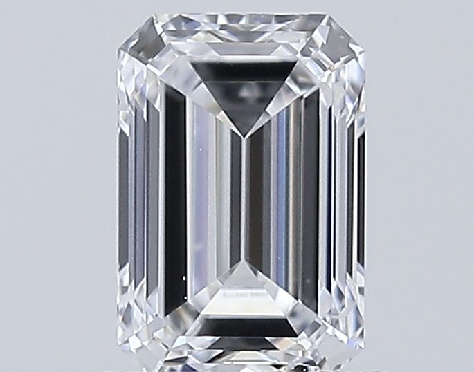 Lab-Grown Emerald Diamond - 0.97 Carats, D Color, VVS2 Clarity - Certified by IGI - Report Number: LG586344172
