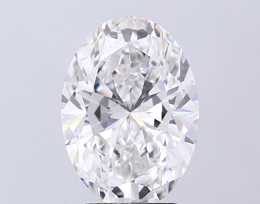 Lab-Grown Oval Diamond - 3.57 Carats, E Color, VVS2 Clarity - Certified by IGI - Report Number: LG719559522