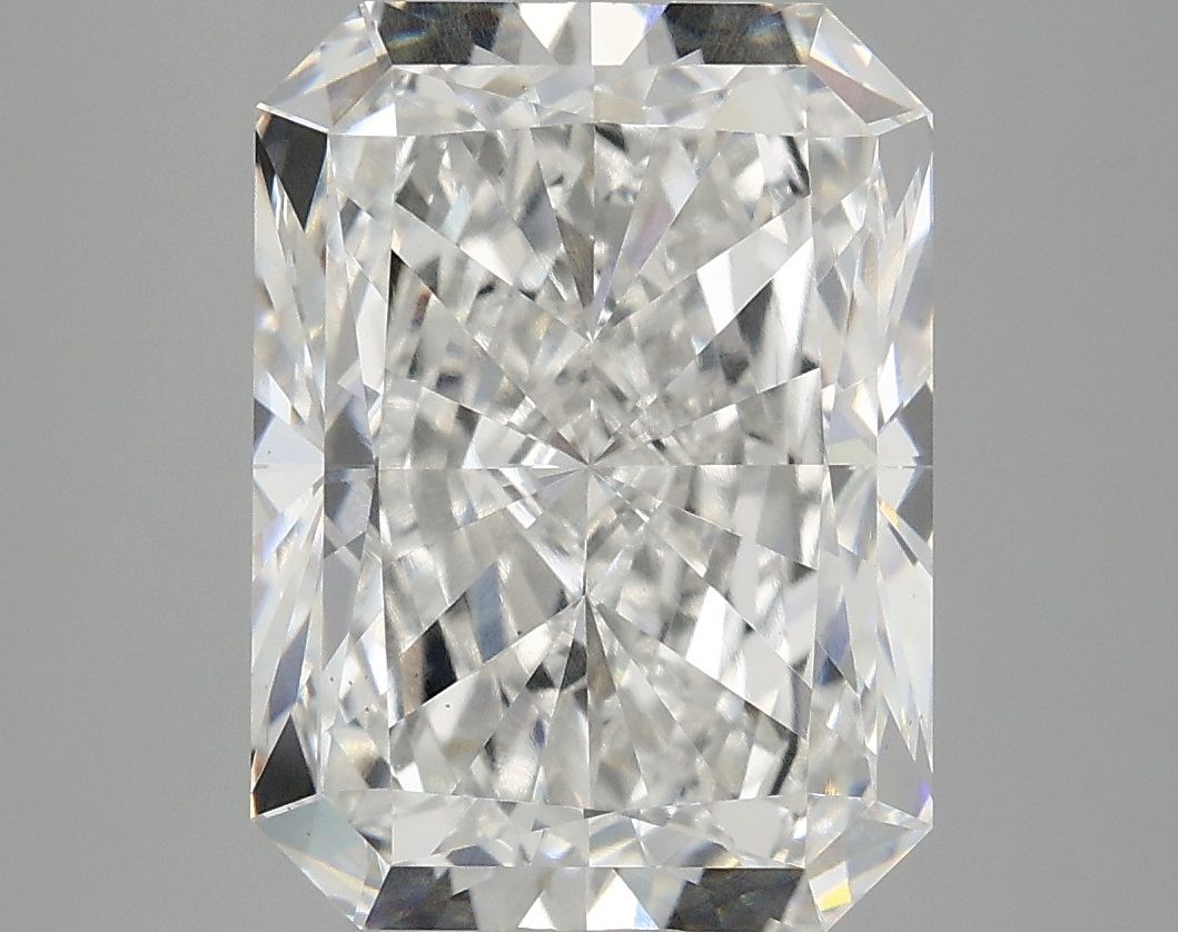 Lab-Grown Radiant Diamond - 6.03 Carats, F Color, VS1 Clarity - Certified by IGI - Report Number: LG697508555