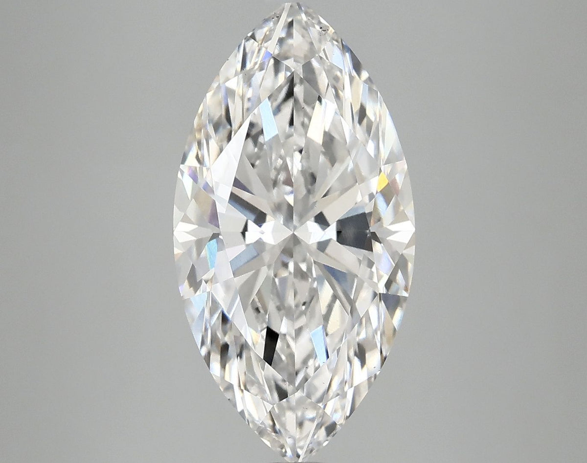 Lab-Grown Marquise Diamond - 4.05 Carats, E Color, VS2 Clarity - Certified by IGI - Report Number: LG711501819