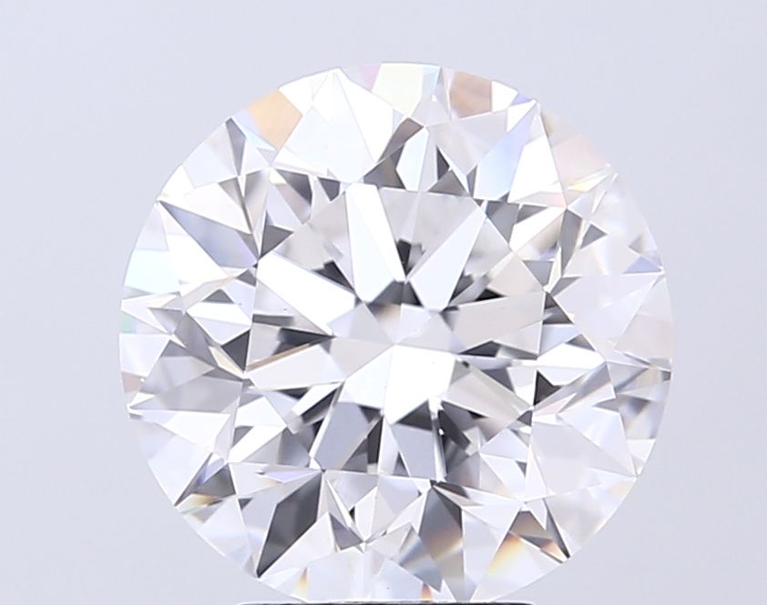 Lab-Grown Round Diamond - 5.0 Carats, E Color, VS1 Clarity - Certified by IGI - Report Number: LG713546496