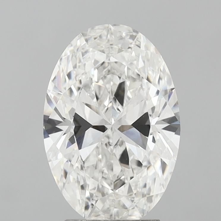 Lab-Grown Oval Diamond - 3.52 Carats, E Color, VVS2 Clarity - Certified by IGI - Report Number: LG719516499