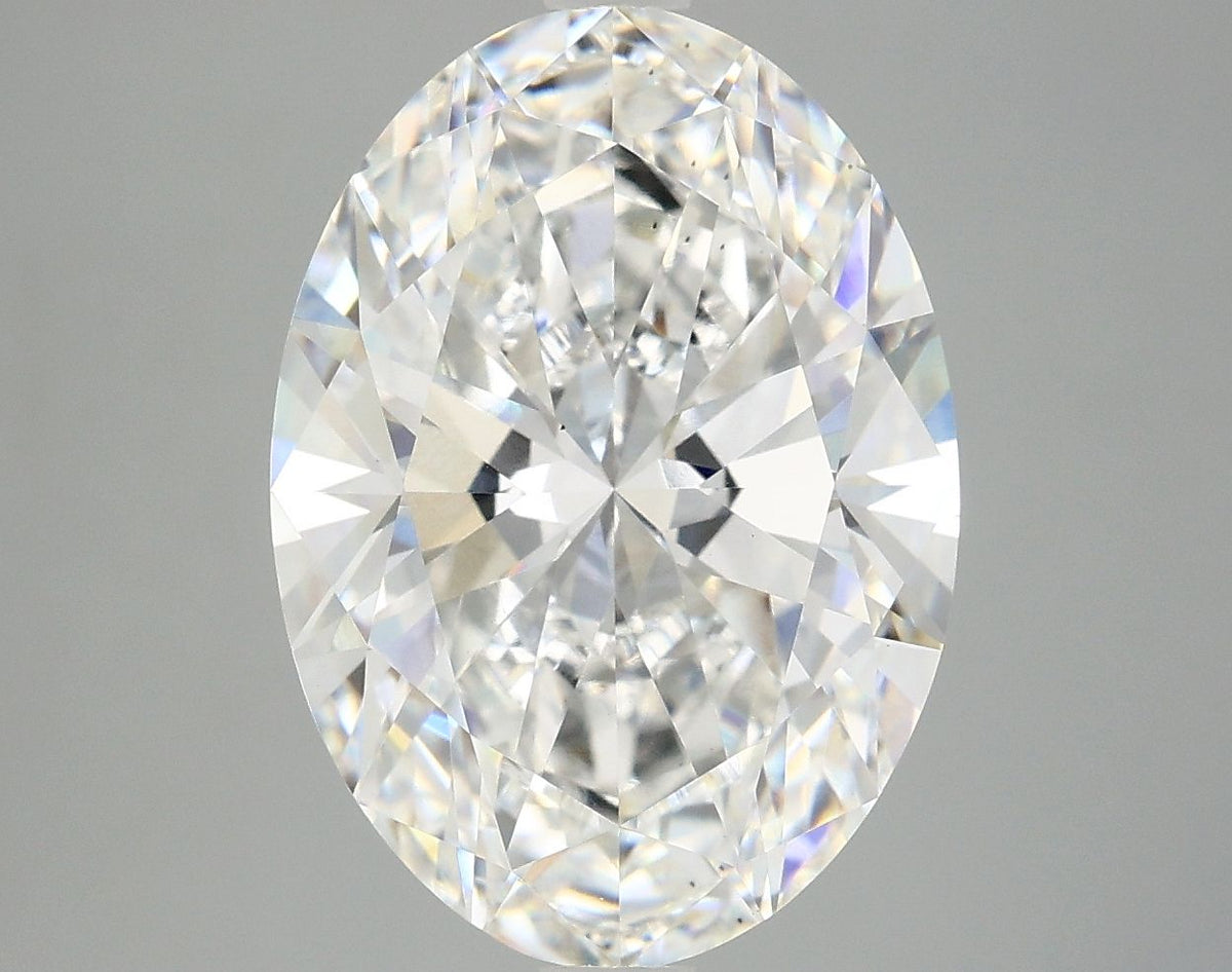 Lab-Grown Oval Diamond - 6.02 Carats, E Color, VS2 Clarity - Certified by IGI - Report Number: LG675512020
