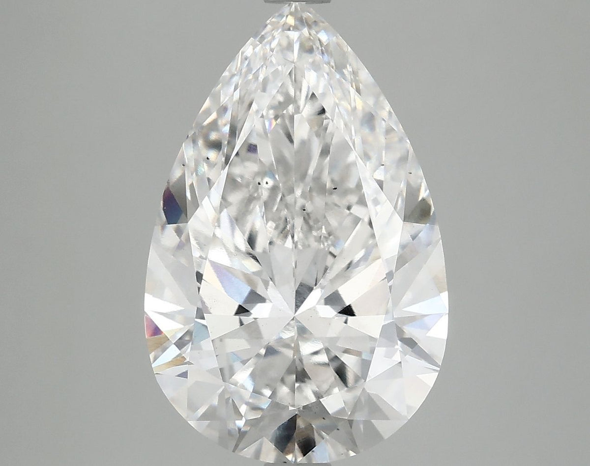 Lab-Grown Pear Diamond - 4.92 Carats, F Color, VS2 Clarity - Certified by IGI - Report Number: LG693530611