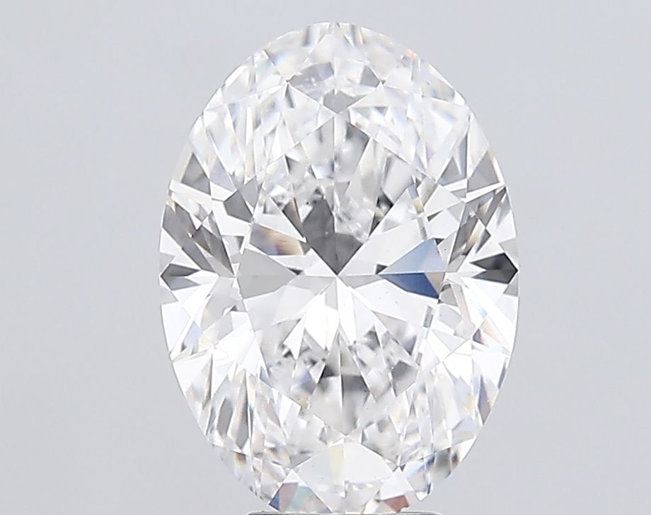 Lab-Grown Oval Diamond - 7.01 Carats, E Color, VS1 Clarity - Certified by IGI - Report Number: LG693507353