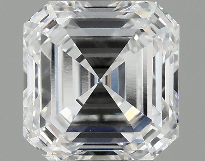 Lab-Grown Asscher Diamond - 1.0 Carats, D Color, VVS2 Clarity - Certified by IGI - Report Number: LG696585824