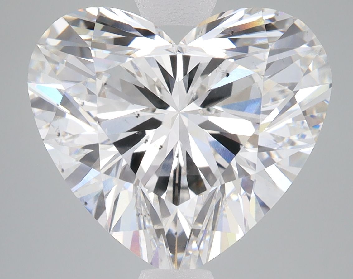 Lab-Grown Heart Diamond - 6.89 Carats, F Color, VS2 Clarity - Certified by IGI - Report Number: LG592362350