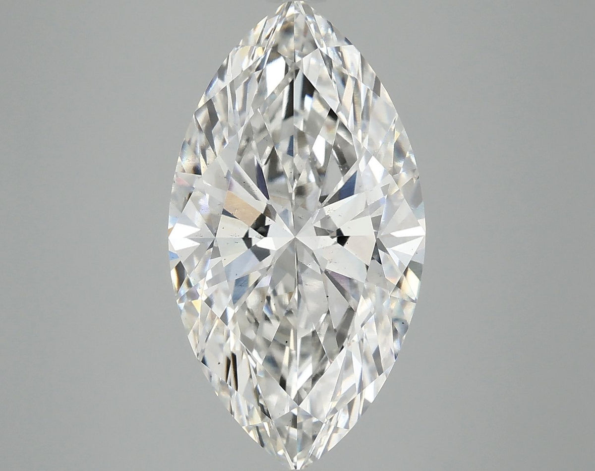 Lab-Grown Marquise Diamond - 5.03 Carats, F Color, VS2 Clarity - Certified by IGI - Report Number: LG687523037