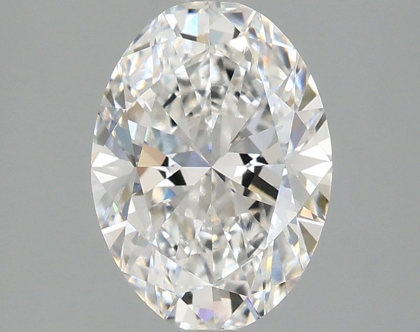 Lab-Grown Oval Diamond - 1.97 Carats, E Color, VVS2 Clarity - Certified by IGI - Report Number: LG687590154