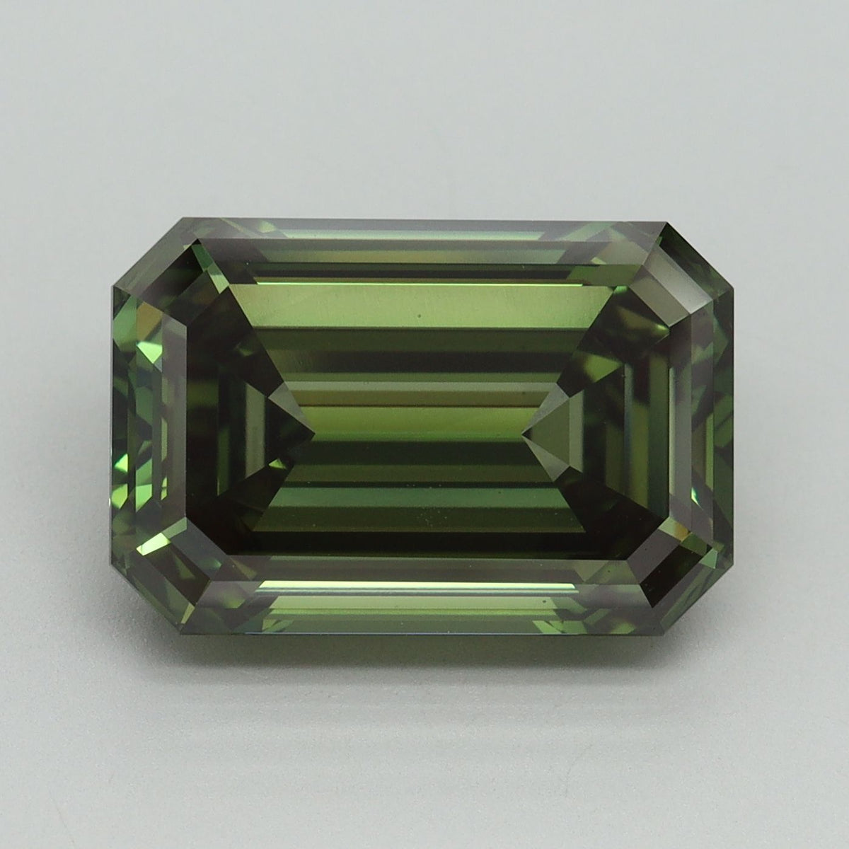 Lab-Grown Emerald Diamond - 7.57 Carats, Fancy Vivid Green Color, VS1 Clarity - Certified by IGI - Report Number: LG640405014